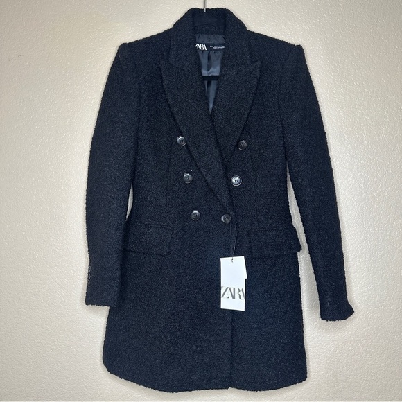 Zara Black Blazer - Picture 3 of 12
